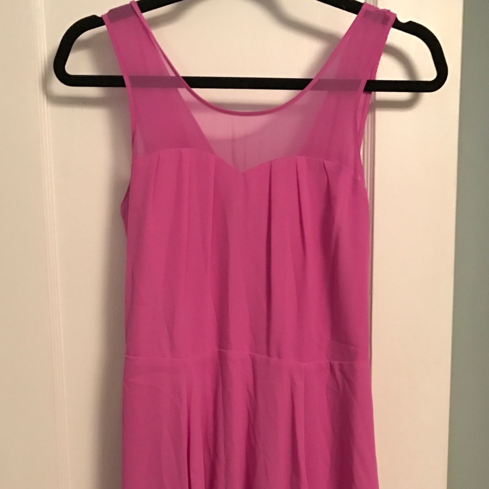 Express Purple Skater Dress
